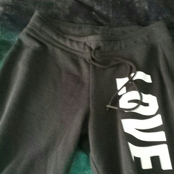 PINK Black Joggers - Picture 5 of 7